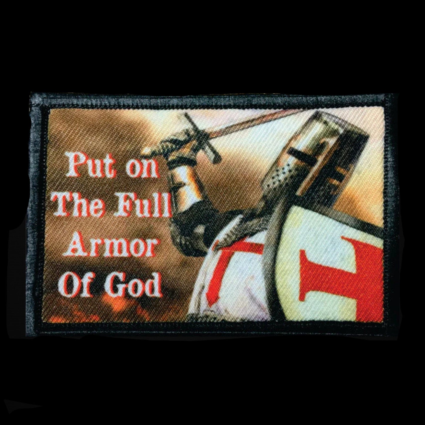 Put On The FUll Armor of God Crusader Morale Patch
