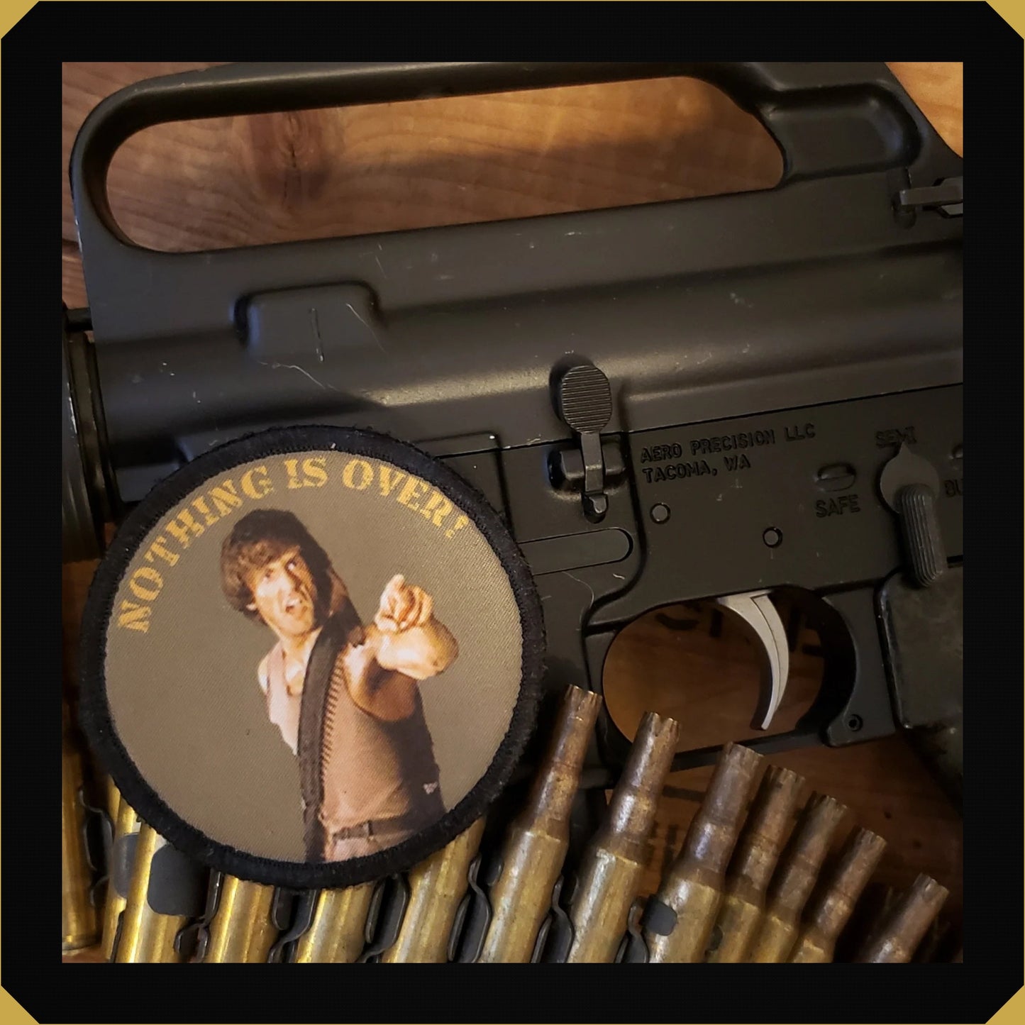 Rambo "Nothing Is Over" First Blood Morale Patch