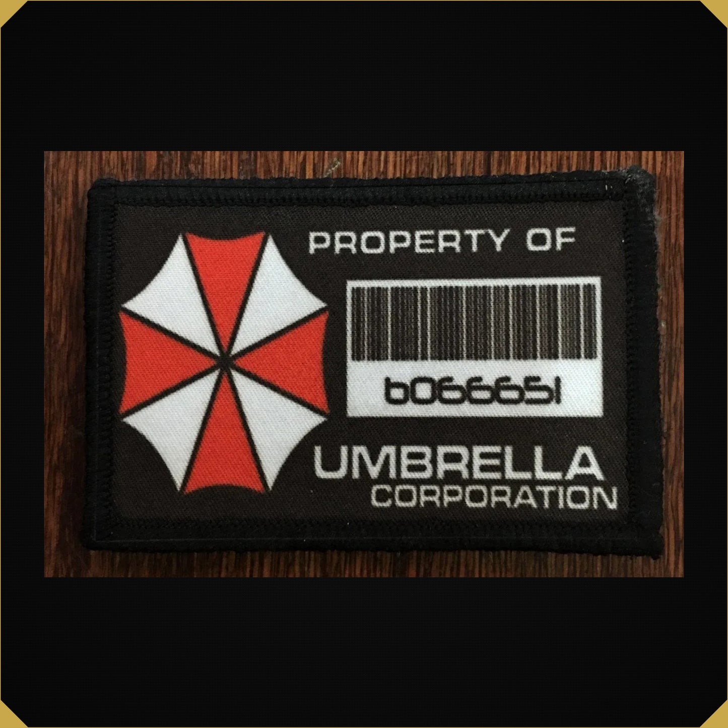 Resident Evil Property of Umbrella Corporation Morale Patch
