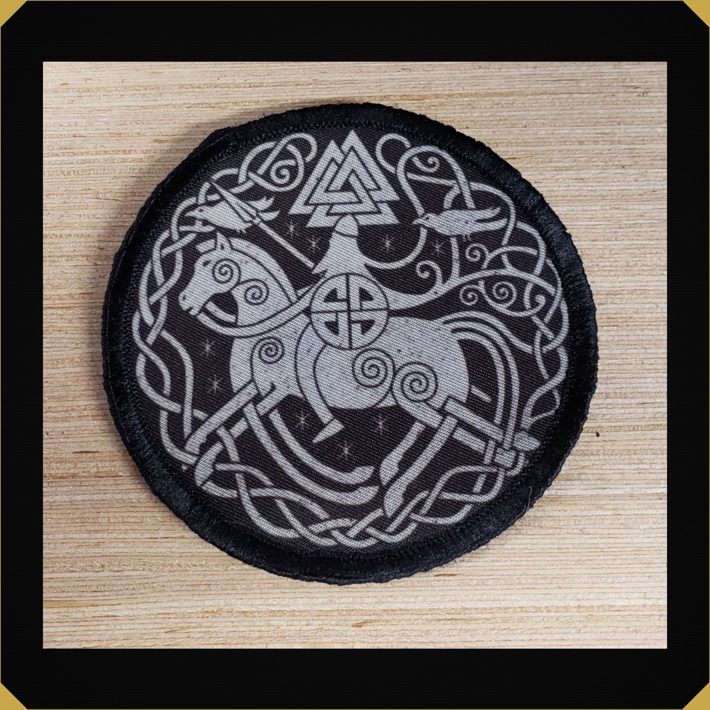 Round Viking Morale Patch