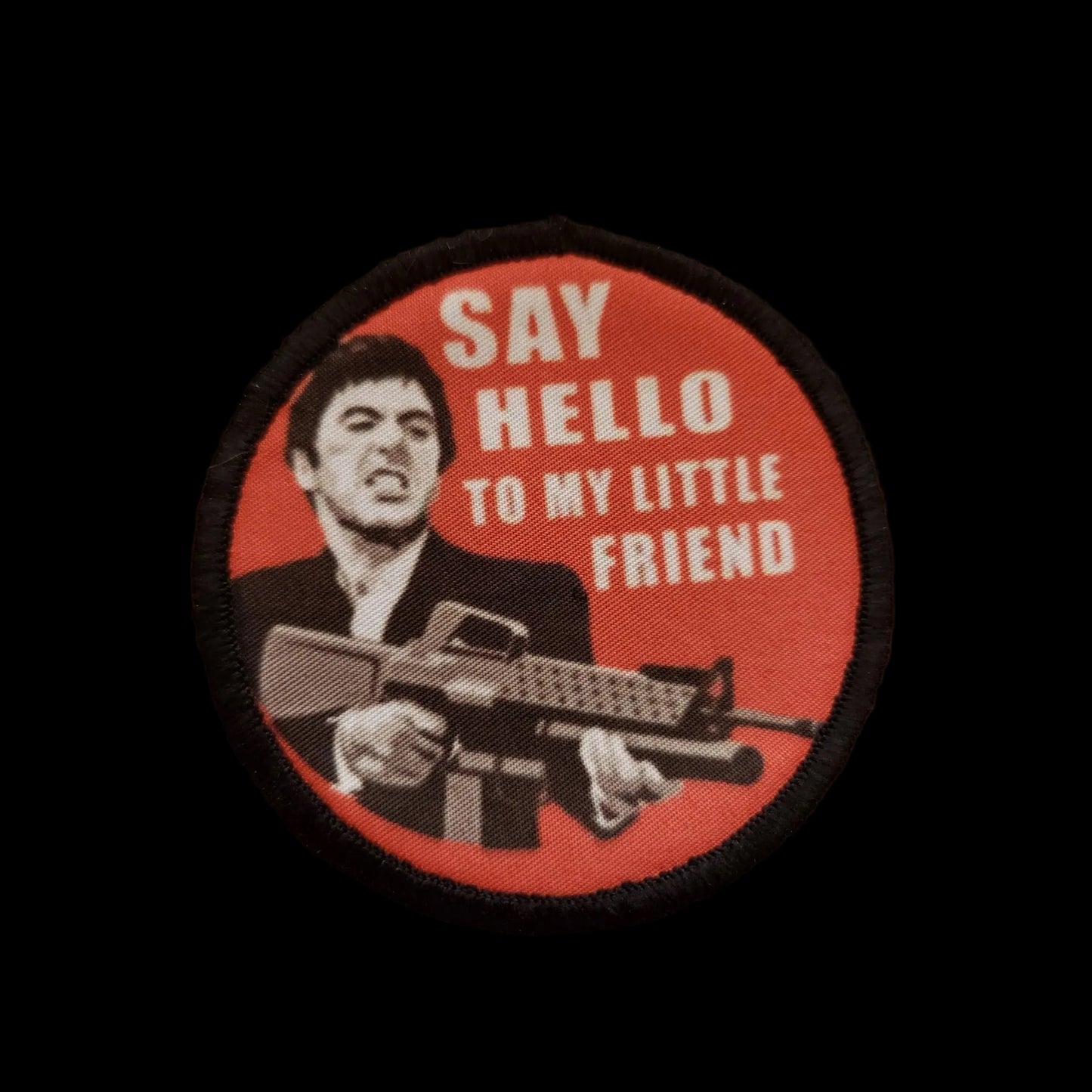 Scarface 'Say Hello To My Little Friend' Morale Patch
