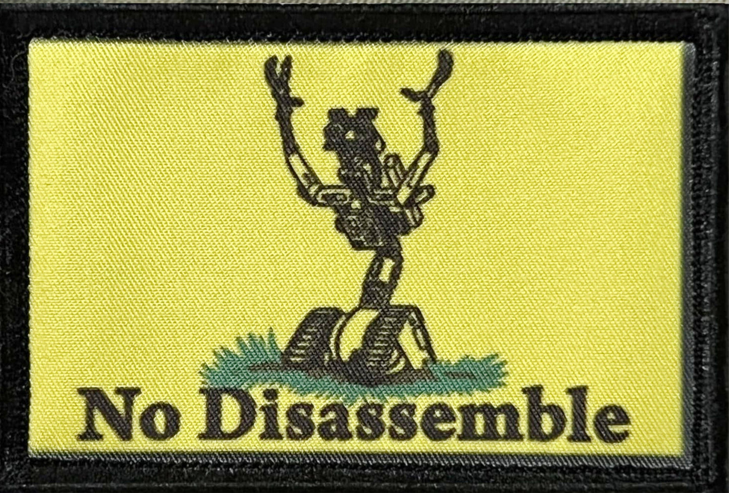 Short Circuit No Disassemble Morale Patch Morale Patches Redheaded T Shirts