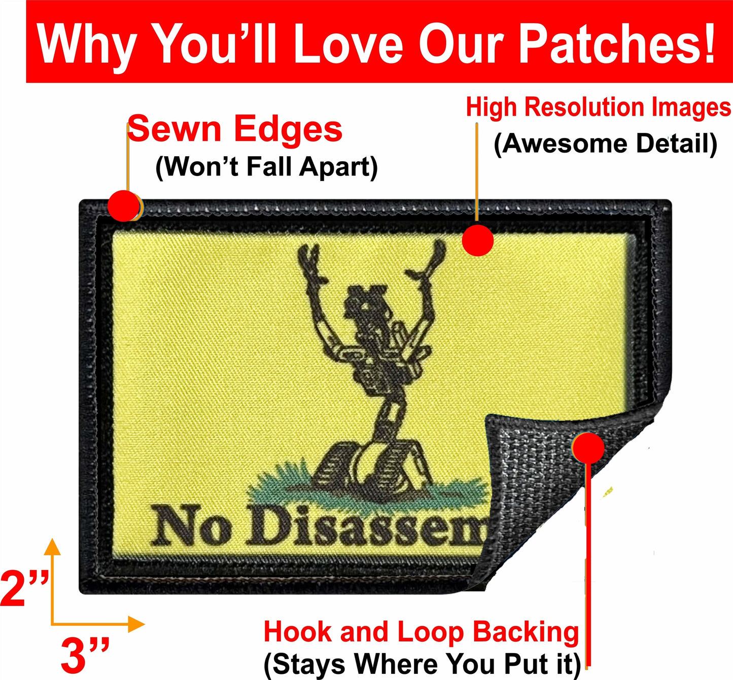 Short Circuit No Disassemble Morale Patch Morale Patches Redheaded T Shirts