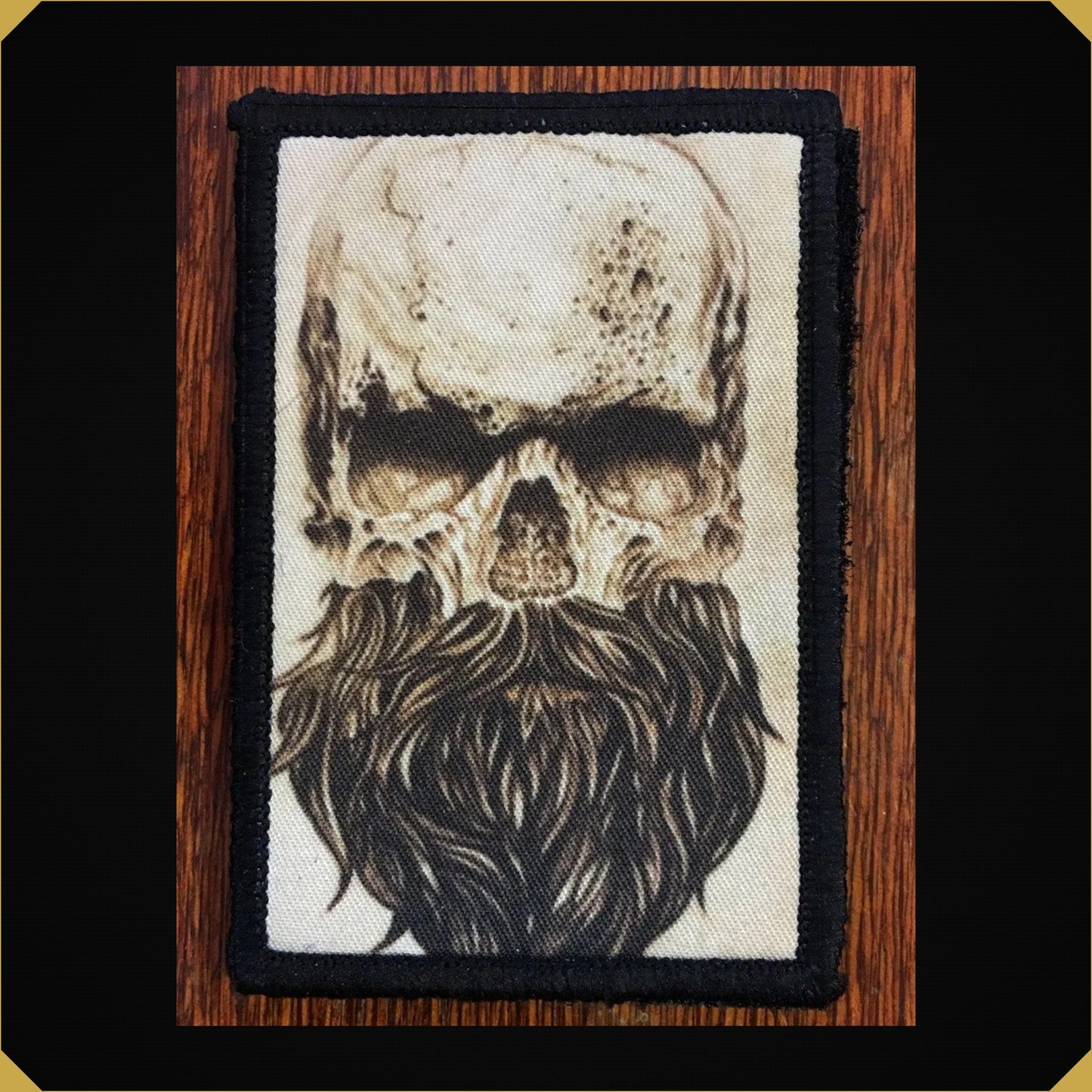 Skull Beard Morale Patch