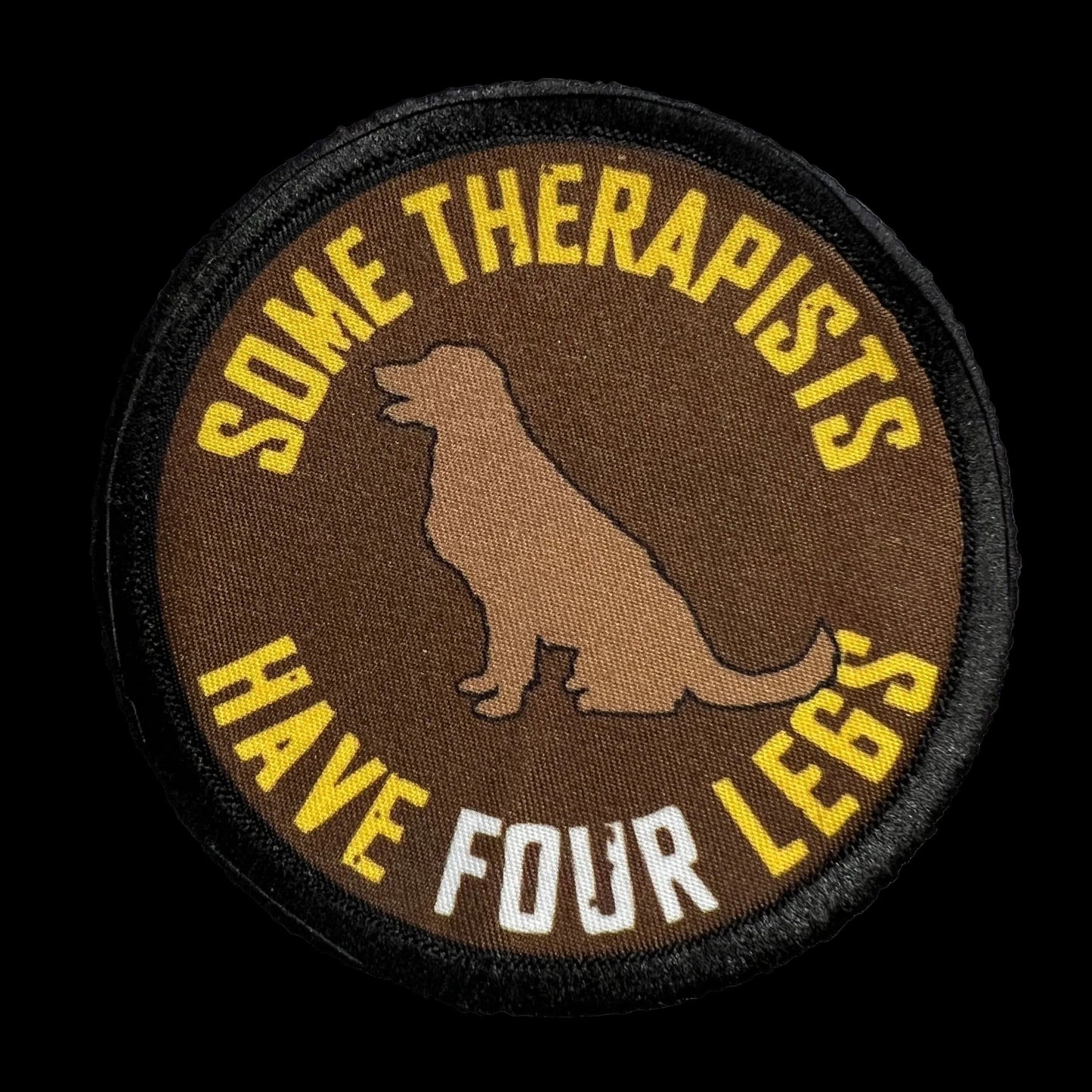 Some Therapists Have Four Legs Morale Patch