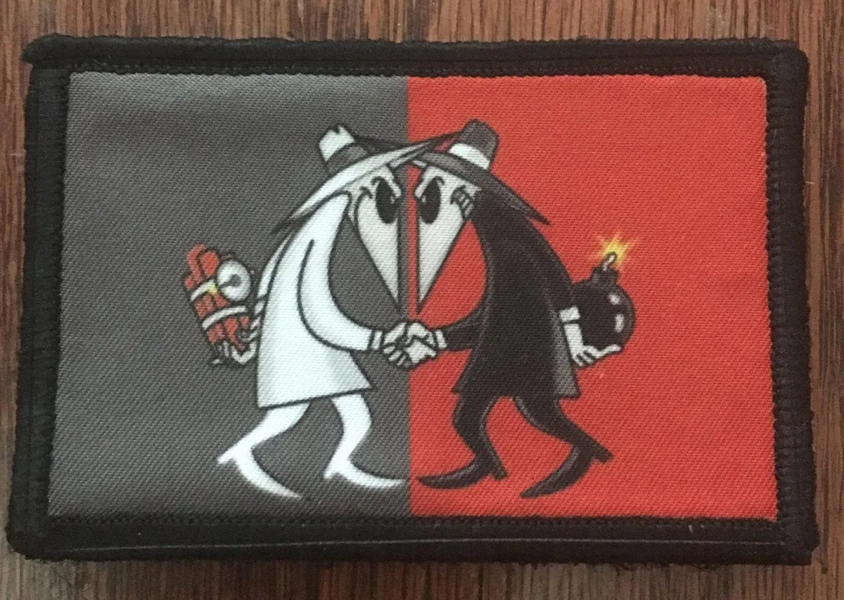 Spy VS Spy Morale Patch Morale Patches Redheaded T Shirts