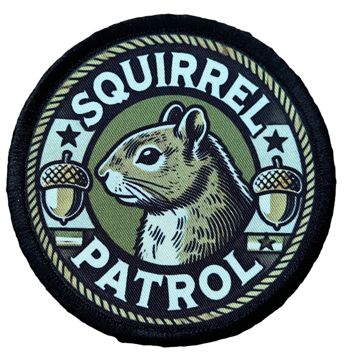 Squirrel Patrol Secret Squirrel Morale Patch