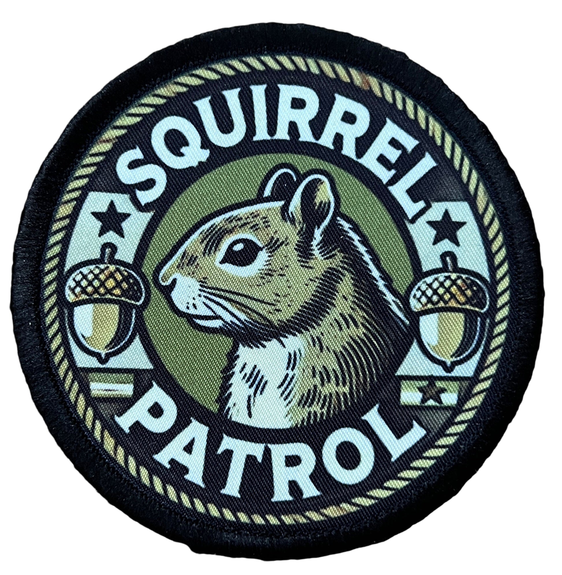 Squirrel Patrol Secret Squirrel Morale Patch