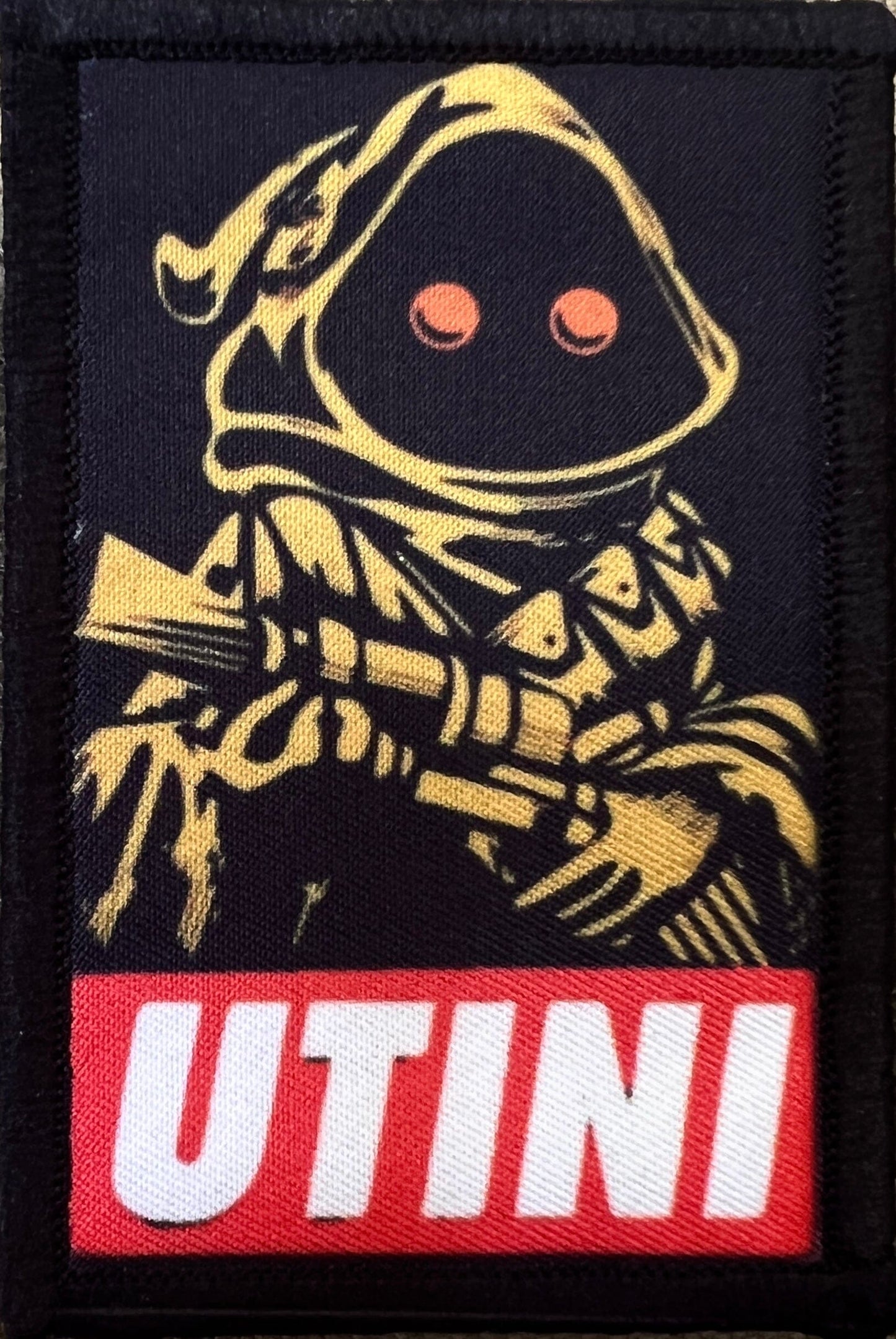Star Wars Jawa UTINI Velcro Morale Patch
