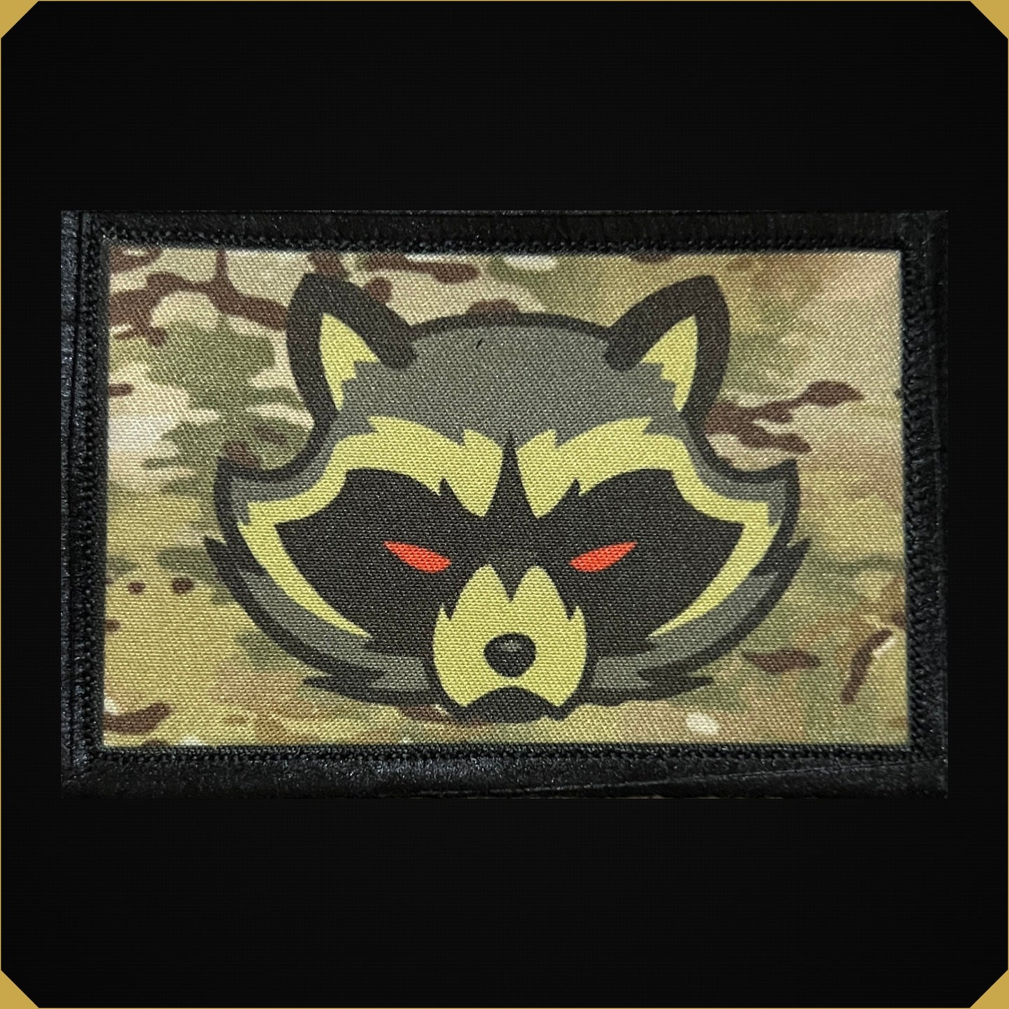 Subdued Multicam Trash Panda Morale Patch