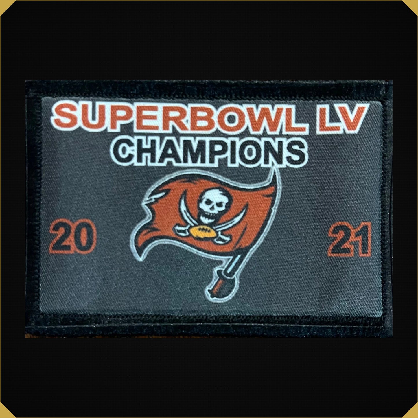 Super Bowl LV Champs Tampa Bay Buccaneers Morale Patch
