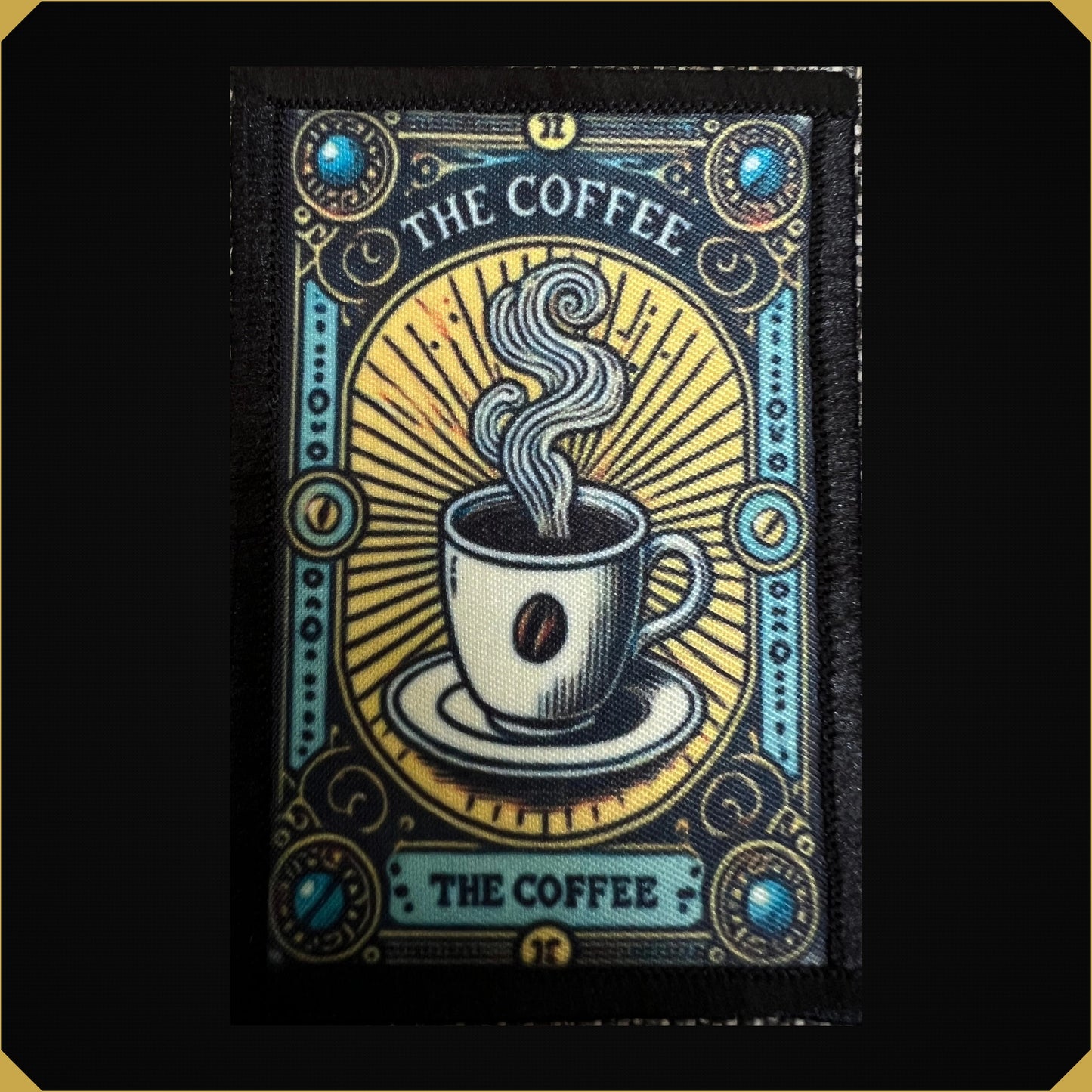 The Coffee Tarot Card Morale Patch
