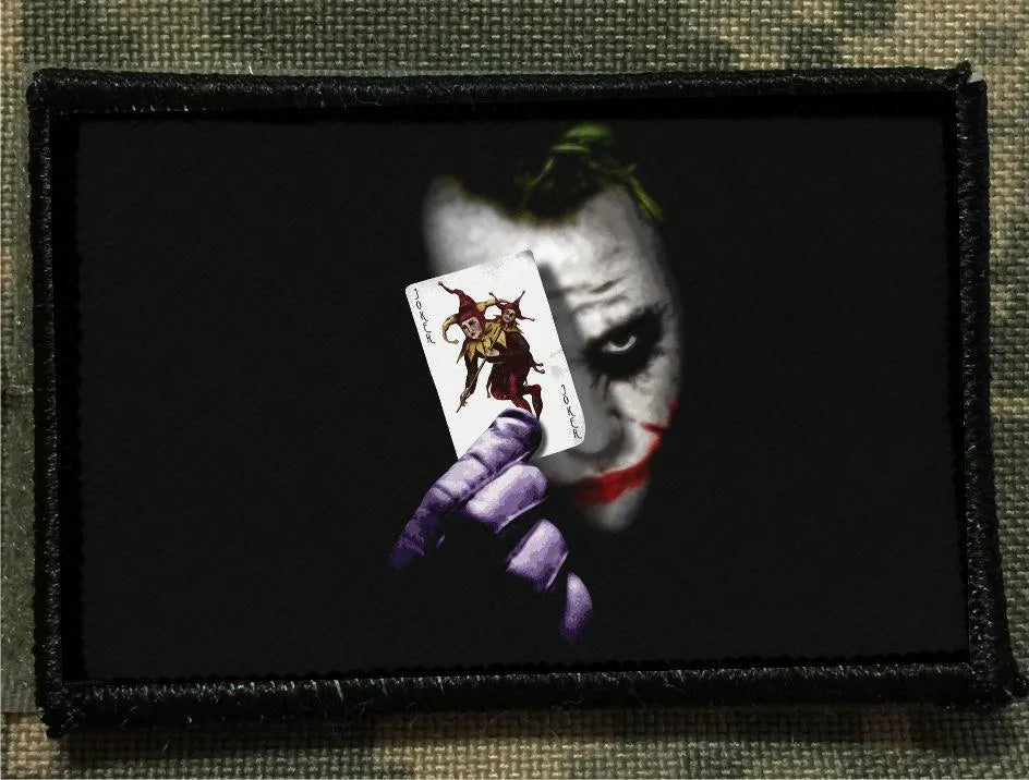 The Joker Morale Patch Morale Patches Redheaded T Shirts