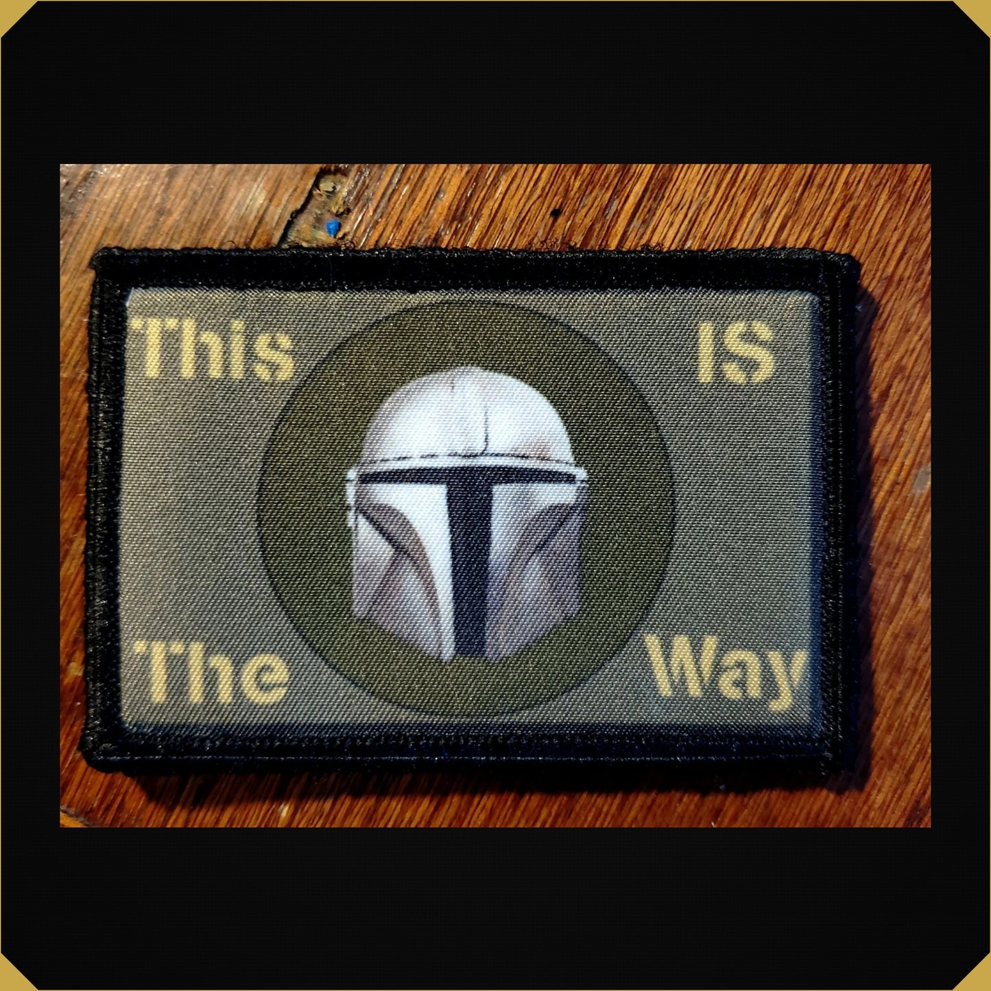 This is the Way Mandalorian 2x3" Morale Patch