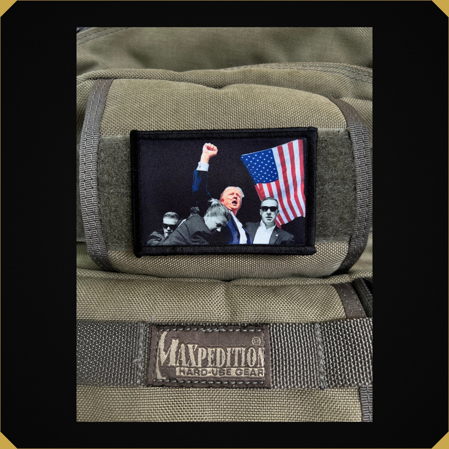 Trump Shooting "Fight" Morale Patch