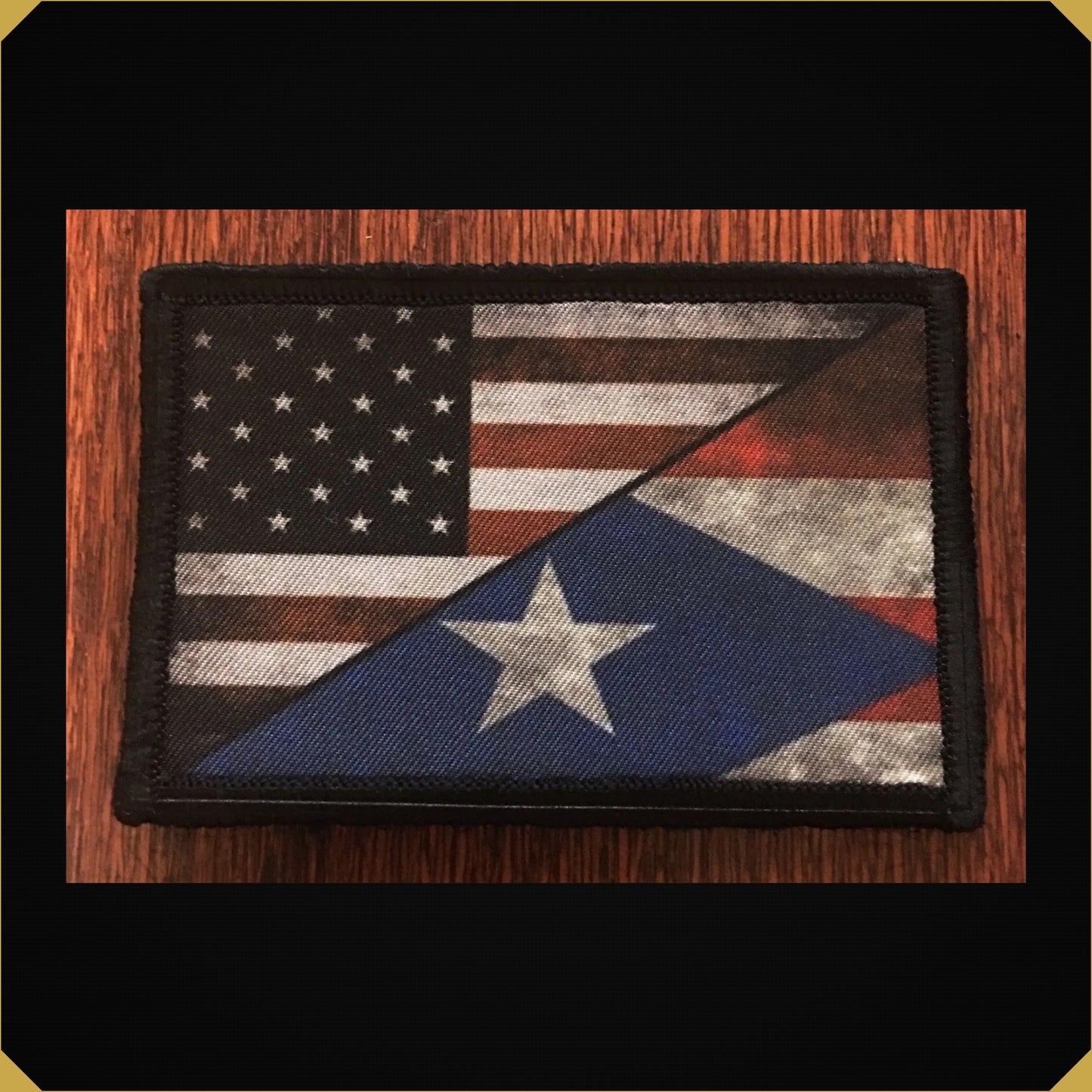 USA / Puerto Rico Flag Morale Patch