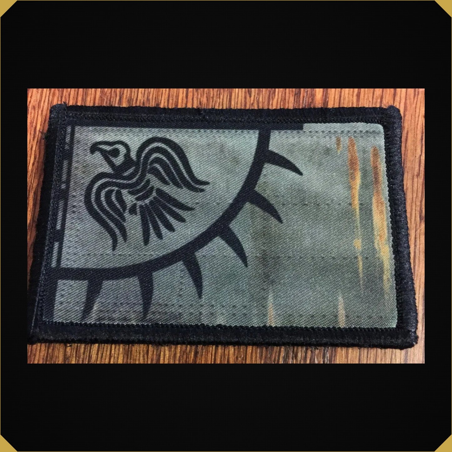Viking Blackbird Sun Banner Armor Morale Patch