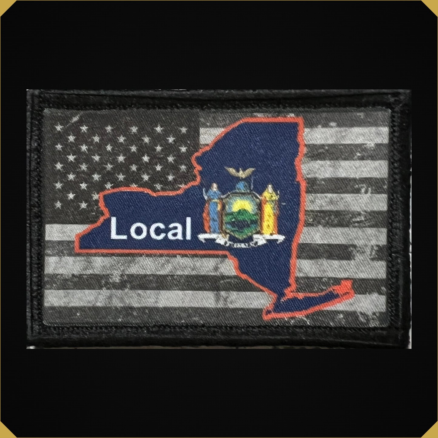 Virginia Local USA Flag Morale Patch