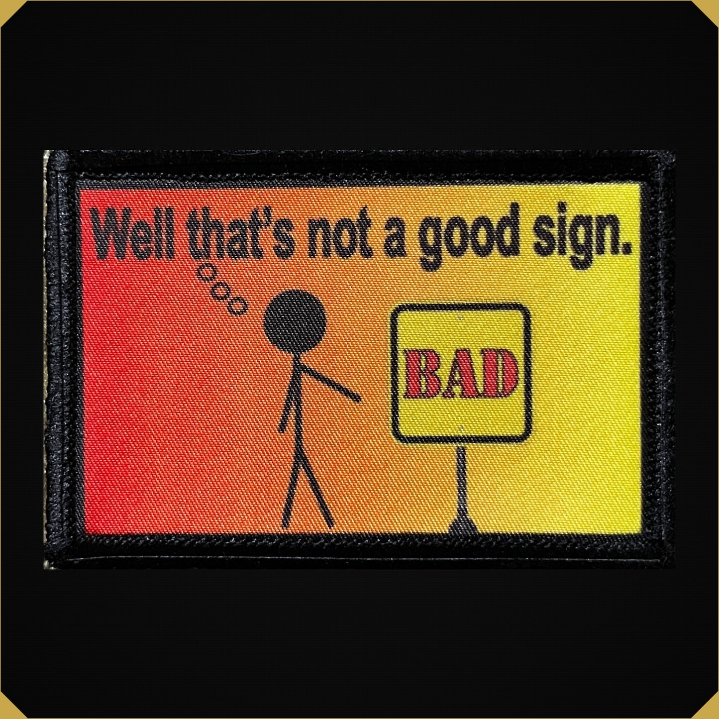 Well that's not a good sign Morale Patch