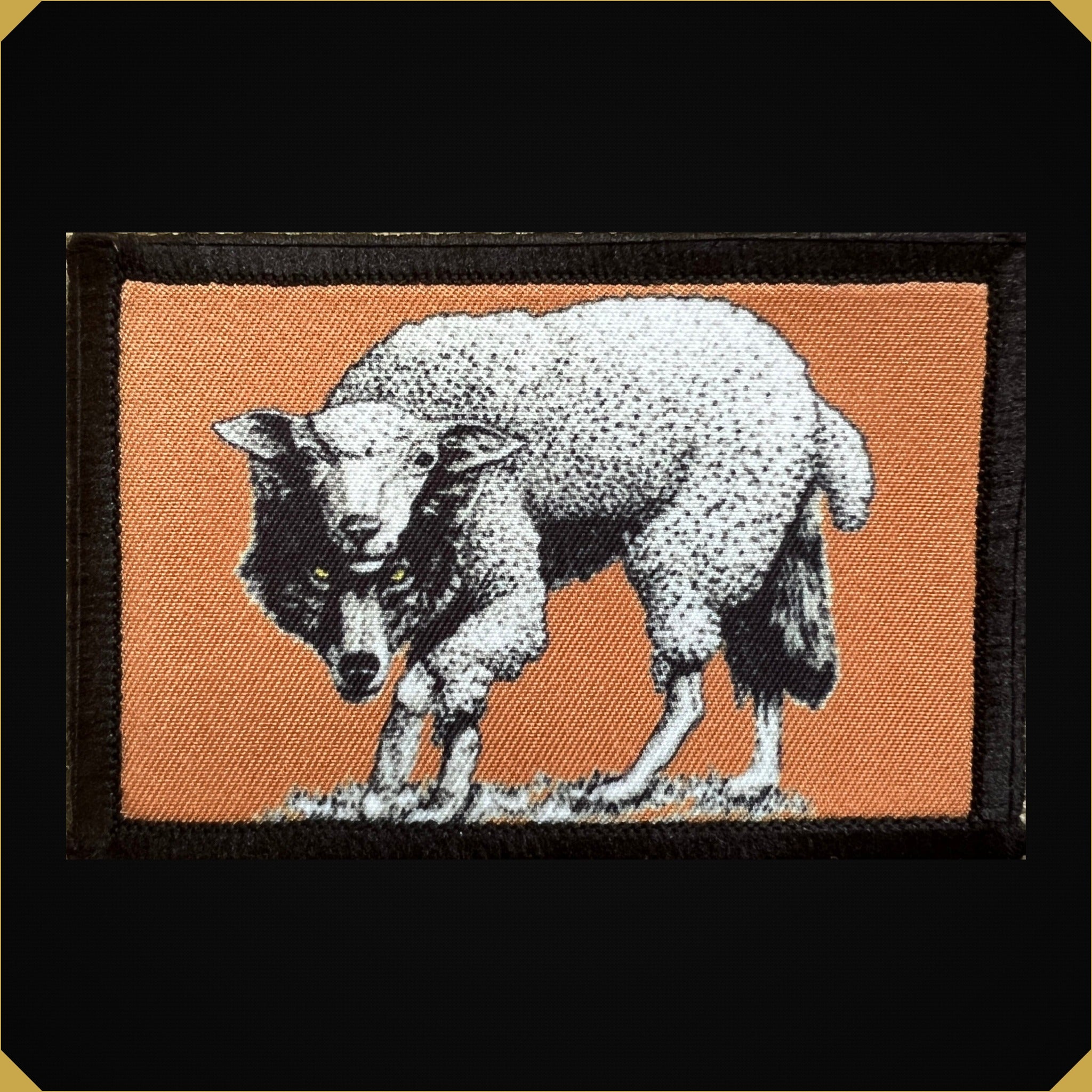 Redheaded T-Shirts Wolf in Sheep's Clothing Hook & Loop Morale