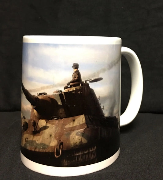 WWII German Panther Tank Coffee Mug Coffee Mugs Redheadedtshirts.com