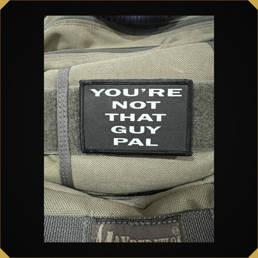 You're Not That Guy Pal Morale Patch