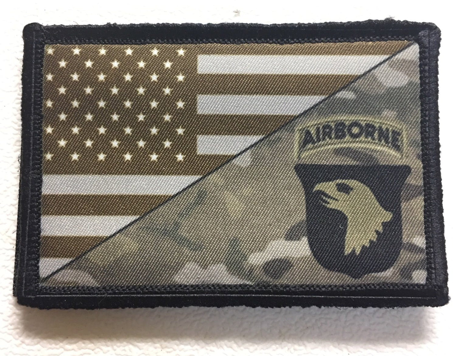 101st Screaming Eagles Multicam Morale Patch Morale Patches Redheaded T Shirts