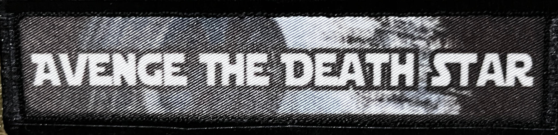 1x4 Avenge the Death Star Morale Patch Morale Patches Redheaded T Shirts
