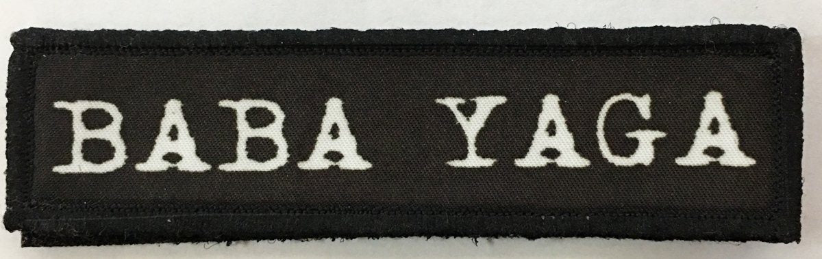 1x4 'Baba Yaga' John Wick Velcro Morale Patch Morale Patches Redheaded T Shirts