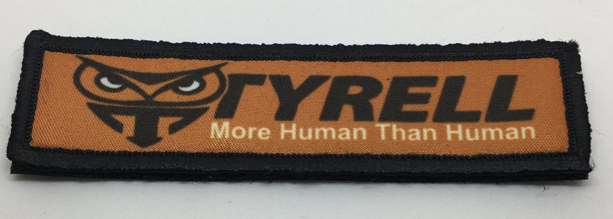 1x4 Blade Runner Tyrell Corporation Morale Patch Morale Patches Redheaded T Shirts