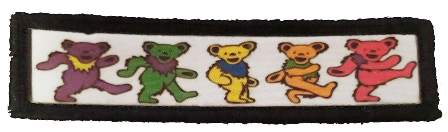 1x4 Dancing Bears Morale Patch Morale Patches Redheaded T Shirts 