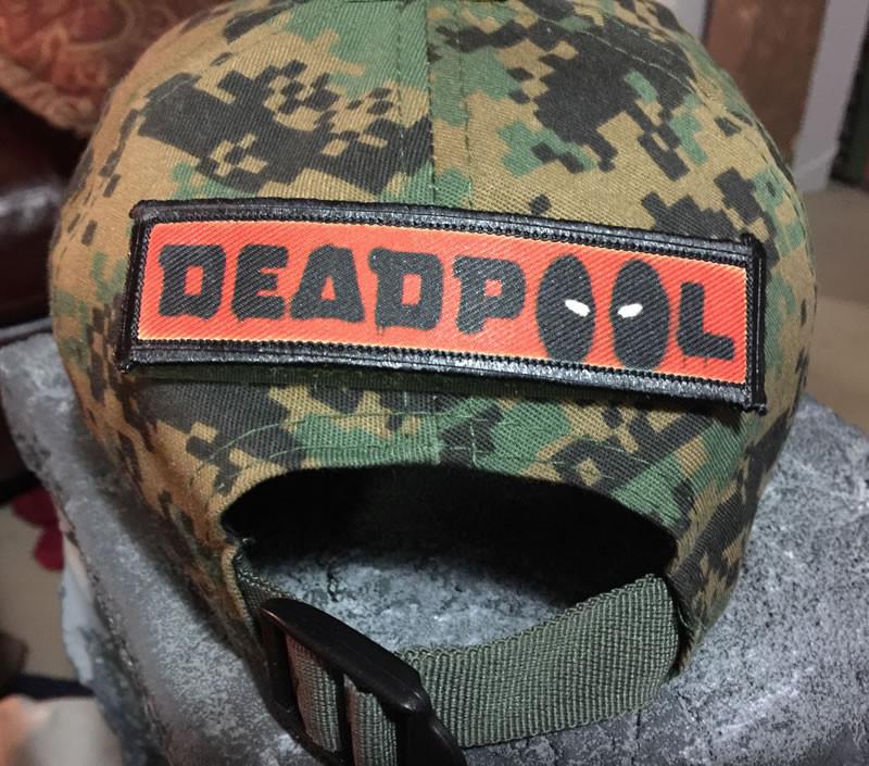 1x4 Deadpool Morale Patch Morale Patches Redheaded T Shirts