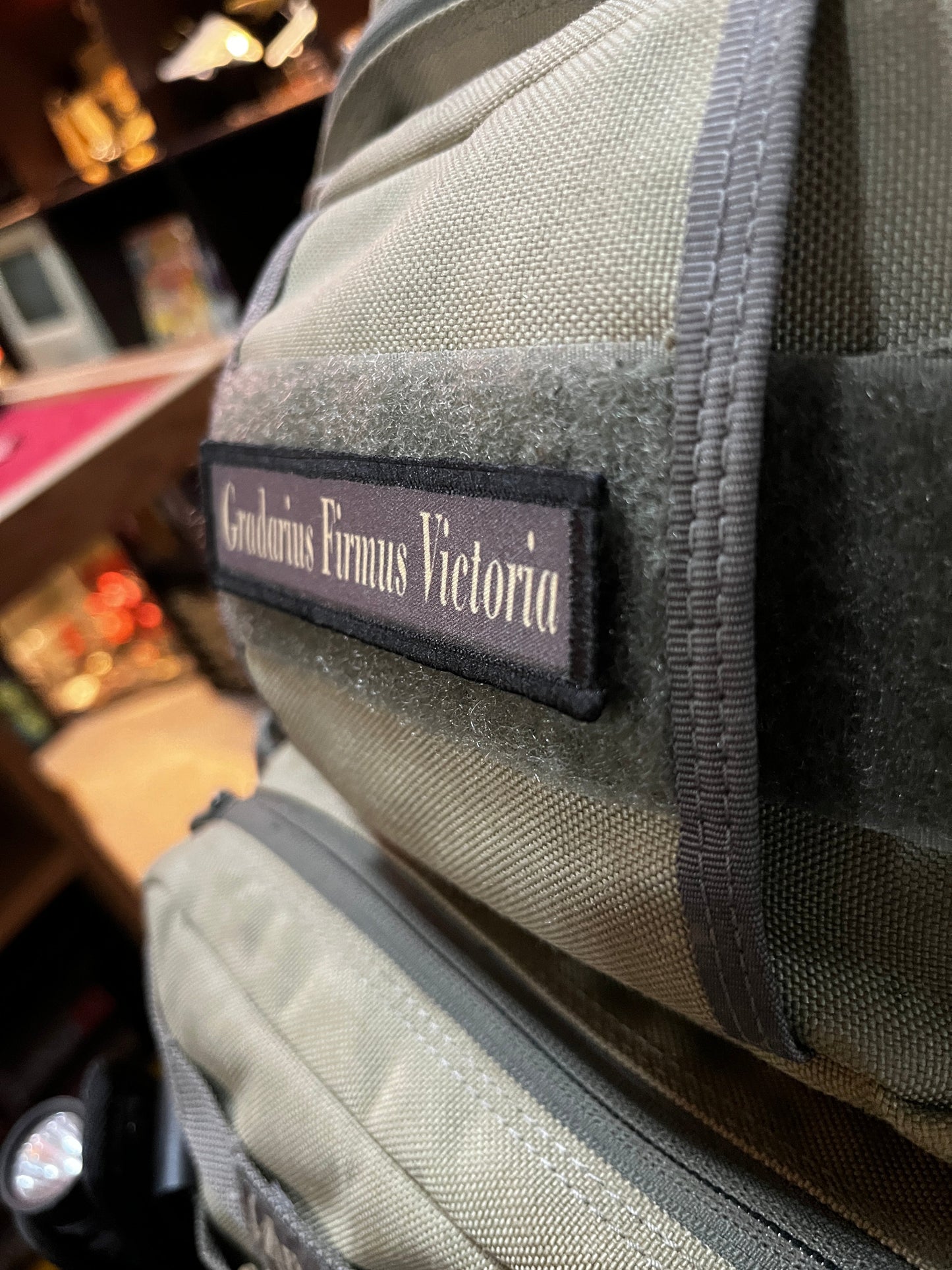 1x4 Gradarius Firmus Victoria Ted Lasso Velcro Morale Patch Morale Patches Redheaded T Shirts