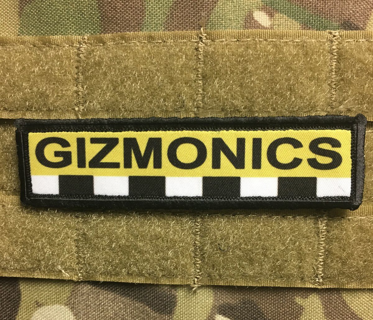 1x4 MST 3000 Gizmonic Institute Morale Patch Morale Patches Redheaded T Shirts