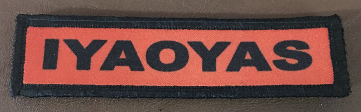 1x4 NAVY Ordnance "IYAOYAS" Morale Patch Morale Patches Redheaded T Shirts