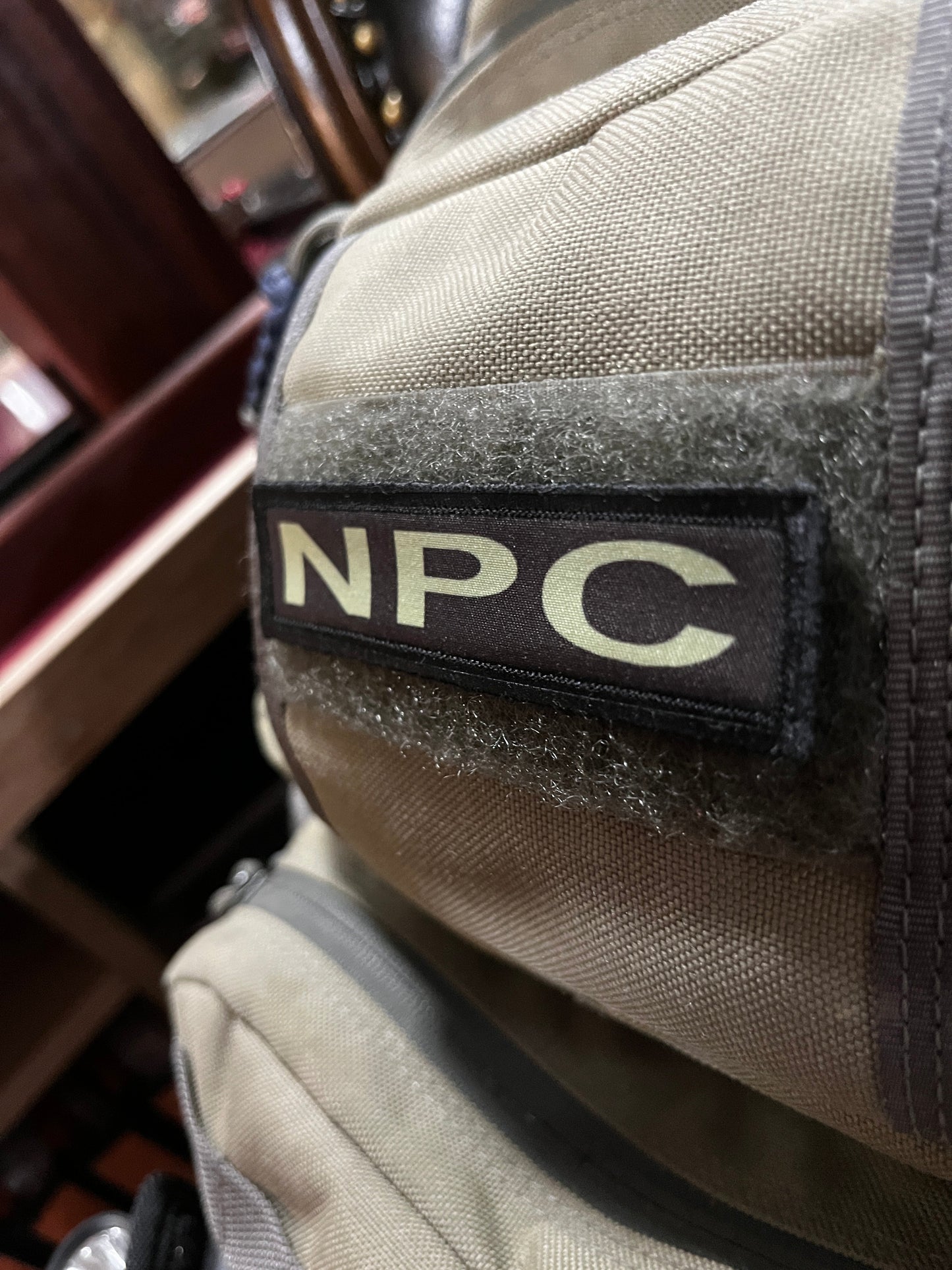 1x4 NPC Velcro Morale Patch Morale Patches Redheaded T Shirts