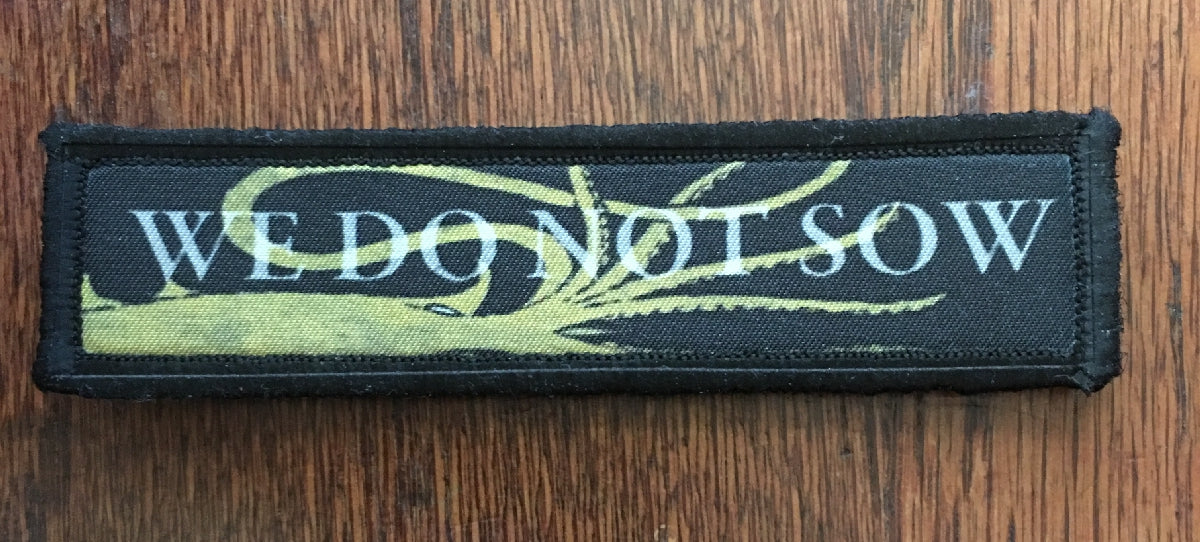 1x4" We Do Not Sow Game of Thrones Morale Patch Morale Patches Redheaded T Shirts