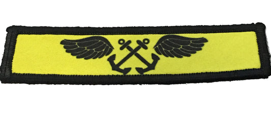1x4 Yellow Shirt Boatswain's Mate Morale Patch Morale Patches Redheaded T Shirts
