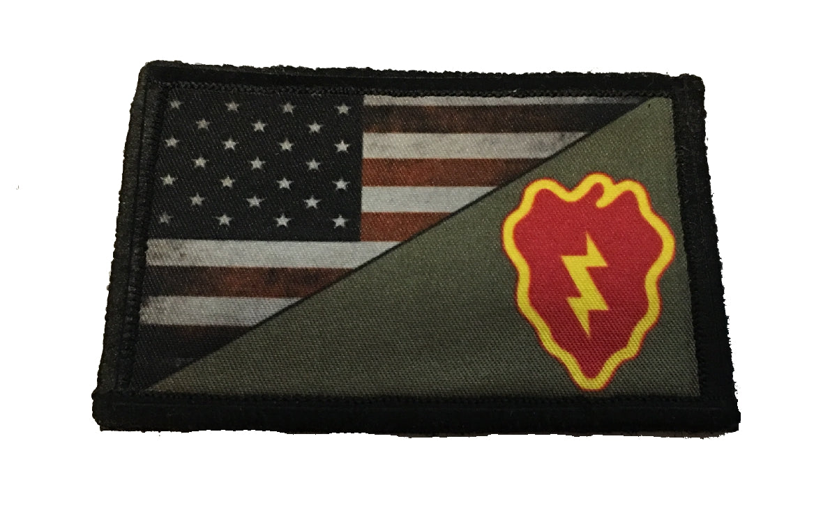 25th Infantry Division Morale Patch Morale Patches Redheaded T Shirts