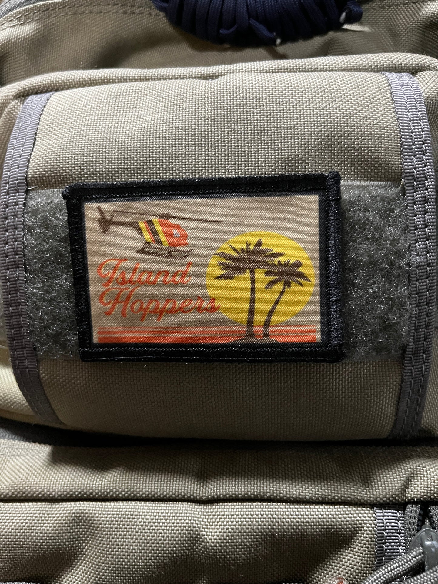 2x3 Island Hoppers Morale Patch Morale Patches Redheaded T Shirts