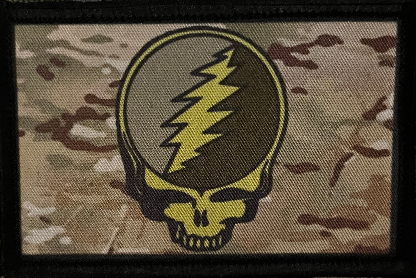 2x3" Subdued Steal Your Face Morale Patch Morale Patches Redheaded T Shirts