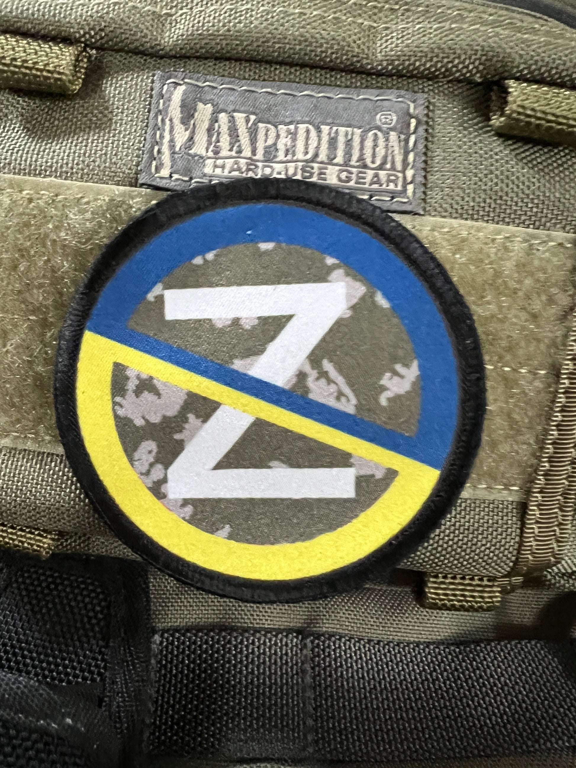 3" Anti Russia / Russian Z Ukraine Morale Patch Morale Patches Redheaded T Shirts