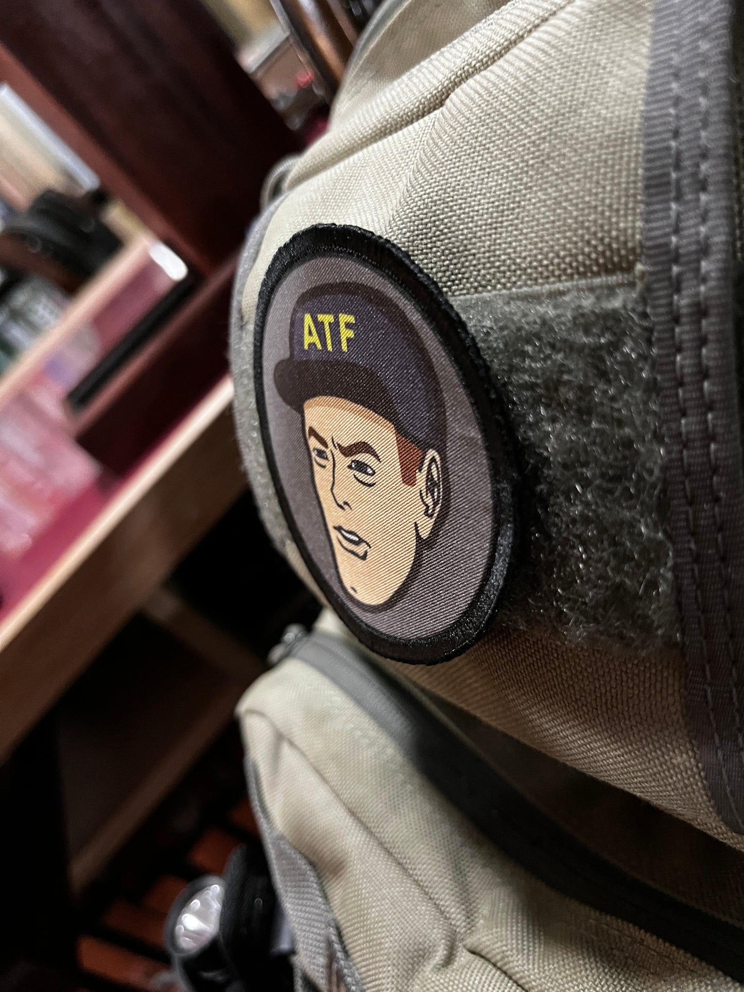 3" ATF Fed Boi Morale Patch Morale Patches Redheaded T Shirts