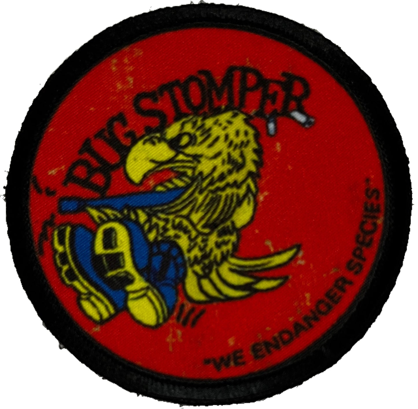 3" Bug Stomper Morale Patch Morale Patches Redheaded T Shirts