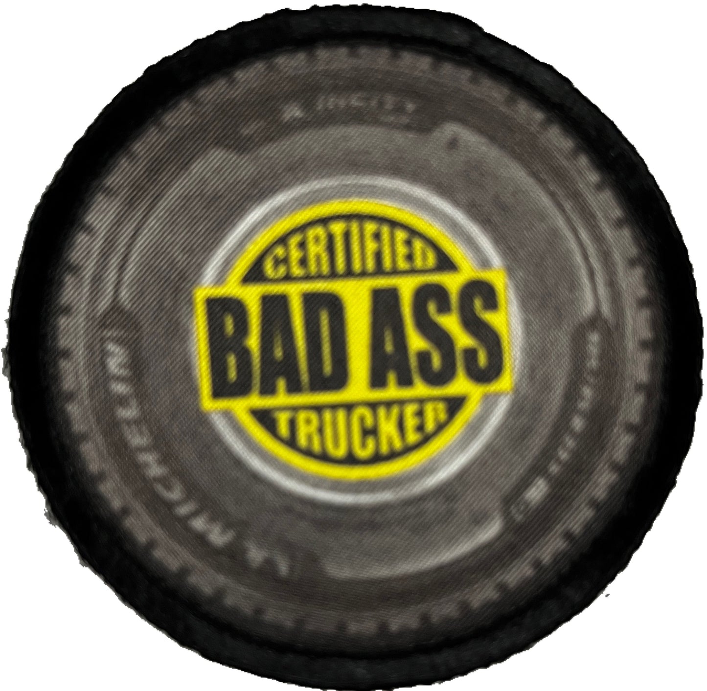 3" Certified Badass Trucker Morale Patch Morale Patches Redheaded T Shirts