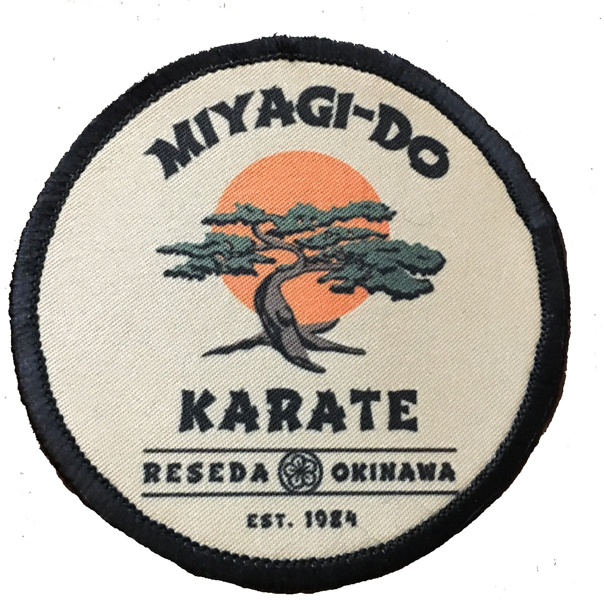 3" Circle Miyagi Do Karate Kid Movie Morale Patch Morale Patches Redheaded T Shirts