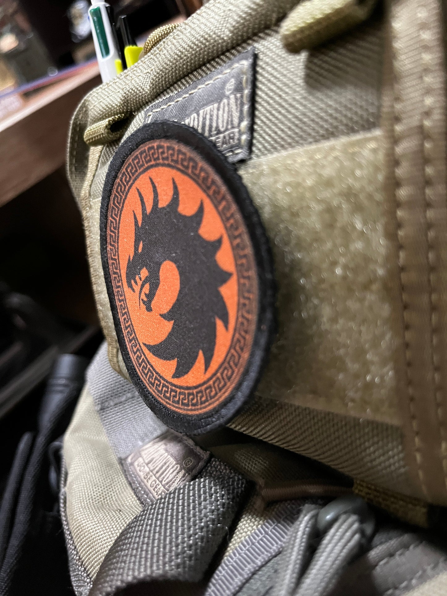 3" Dragon Army Ender's Game Morale Patch Morale Patches Redheaded T Shirts