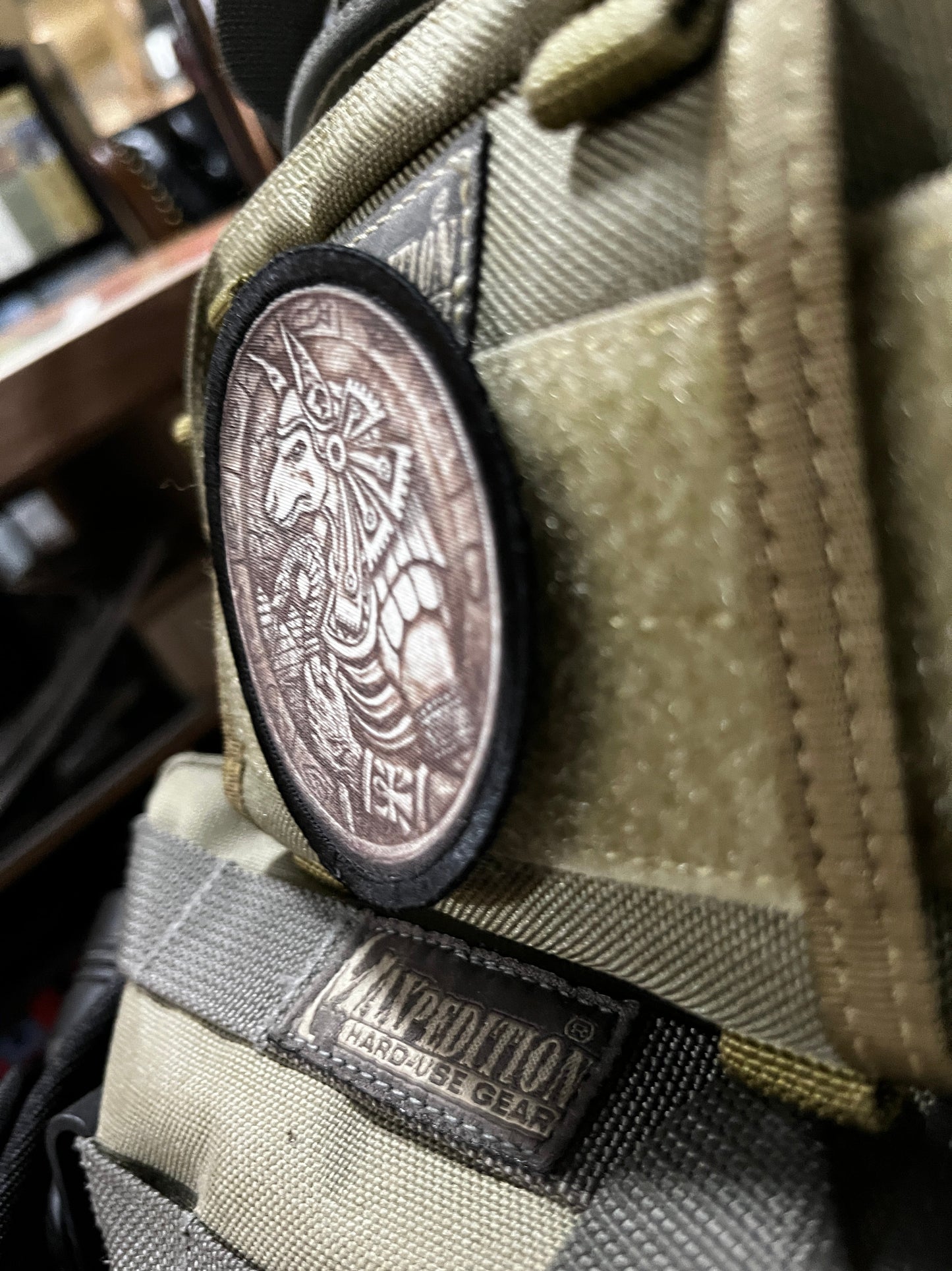 3" Egyptian Anubis Morale Patch Morale Patches Redheaded T Shirts