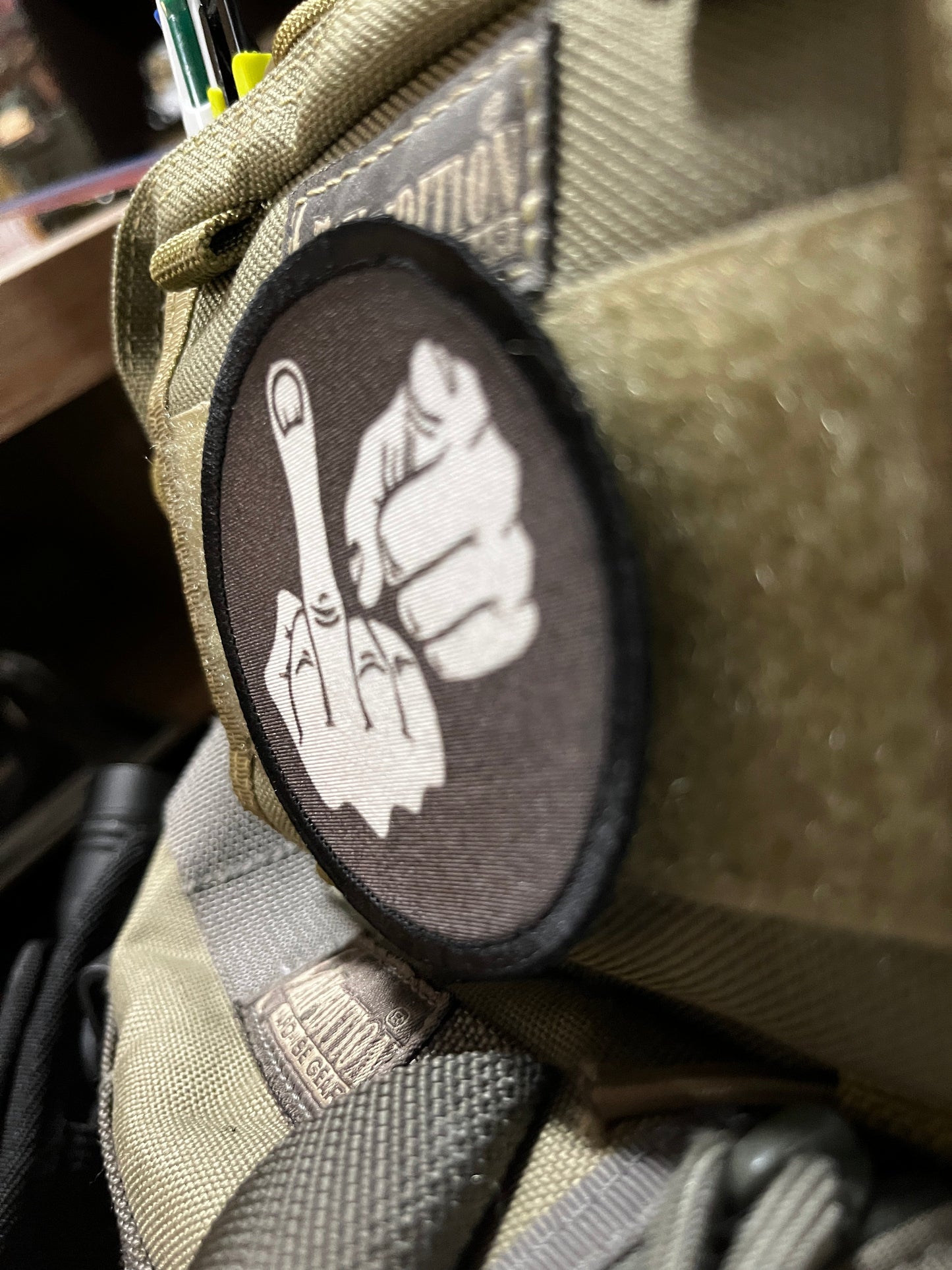 3" F--k You Morale Patch Morale Patches Redheaded T Shirts