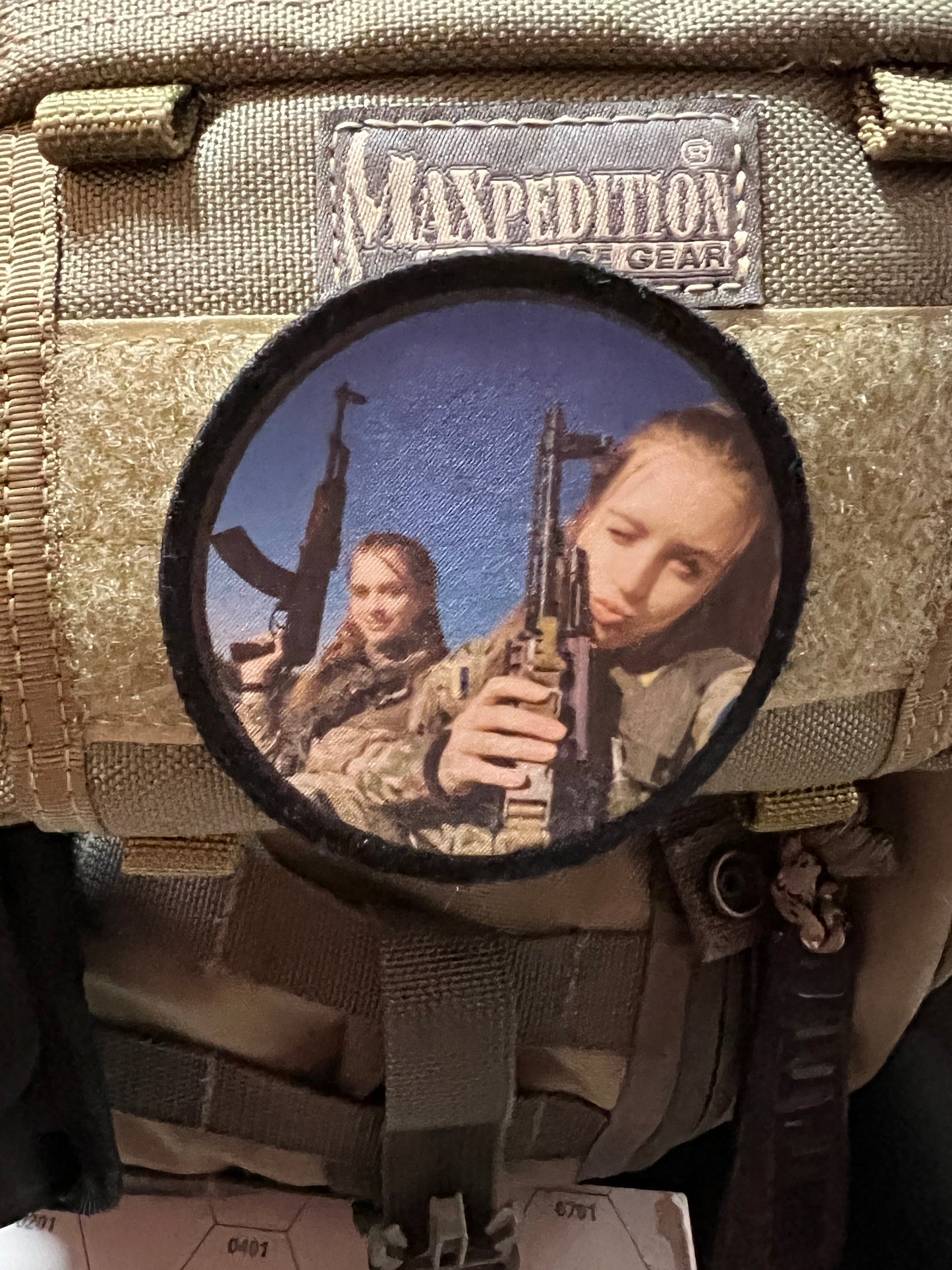 3" Female Ukrainian Soldiers Morale Patch Morale Patches Redheaded T Shirts